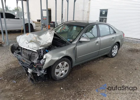 2009 Hyundai Sonata Gls from USA, damaged, VIN 5NPET46C79H542590